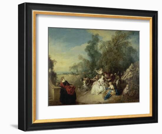 Relaxation in the Country (Les Délassements De La Campagne)-Jean Baptiste Francois Pater-Framed Giclee Print