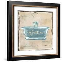 Relaxation Shells-Jace Grey-Framed Art Print