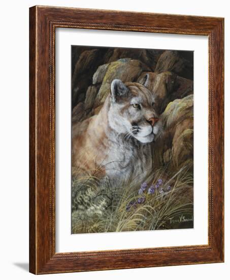 Relaxed But Attentive-Trevor V. Swanson-Framed Giclee Print