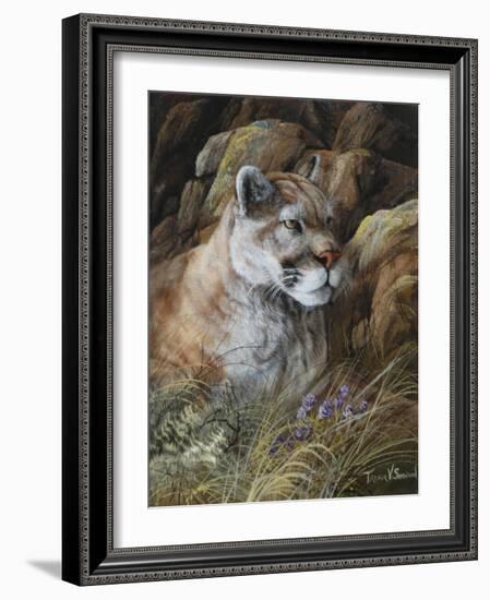 Relaxed But Attentive-Trevor V. Swanson-Framed Giclee Print