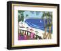 Relaxing At The Beach-Cindy Wider-Framed Giclee Print