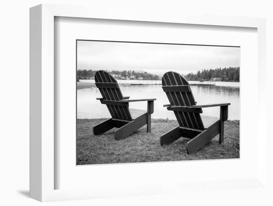 Relaxing at the Lake-Edward M. Fielding-Framed Photographic Print
