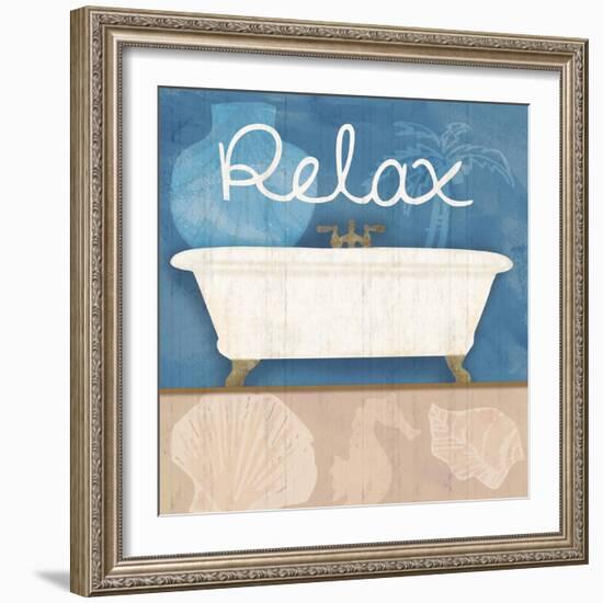 Relaxing Bath-Lauren Gibbons-Framed Art Print