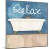Relaxing Bath-Lauren Gibbons-Mounted Art Print