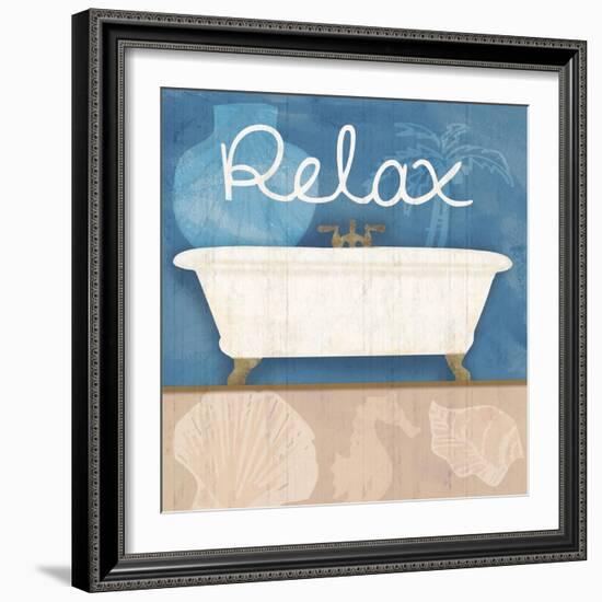 Relaxing Bath-Lauren Gibbons-Framed Art Print