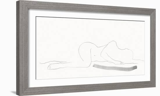 Relaxing Today-Aurora Bell-Framed Giclee Print