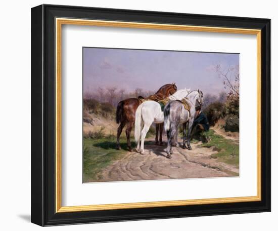 Relay Hunting, 1887-Rosa Bonheur-Framed Giclee Print