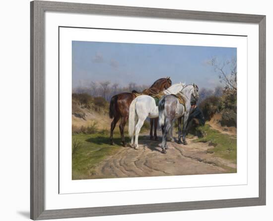 Relay Hunting-Rosa Bonheur-Framed Premium Giclee Print