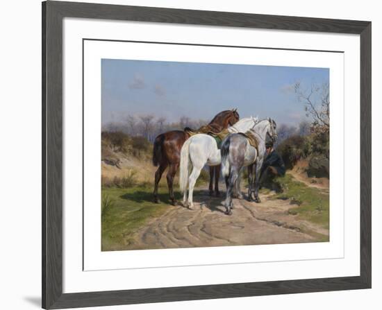 Relay Hunting-Rosa Bonheur-Framed Premium Giclee Print