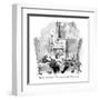 "'Release the hounds!' That's your answer to everything." - New Yorker Cartoon-Pat Byrnes-Framed Premium Giclee Print