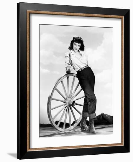 Relentless, Marguerite Chapman, 1948-null-Framed Photo