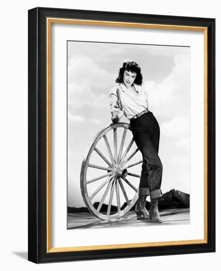 Relentless, Marguerite Chapman, 1948-null-Framed Photo