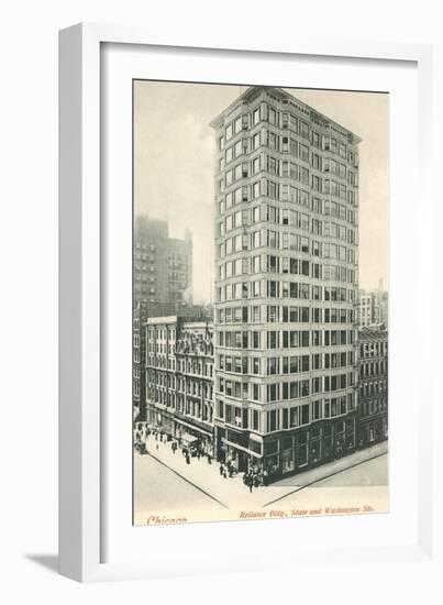 Reliance Building, Chicago-null-Framed Art Print