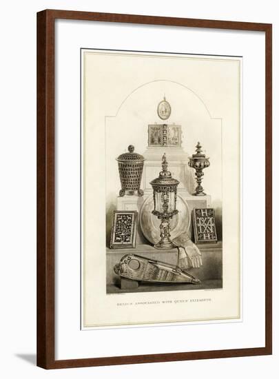 Relics Associated with Queen Elizabeth I-J Williams-Framed Giclee Print