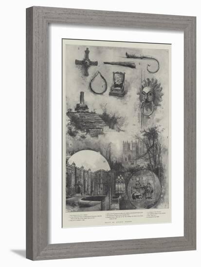 Relics of Ancient Durham-null-Framed Giclee Print