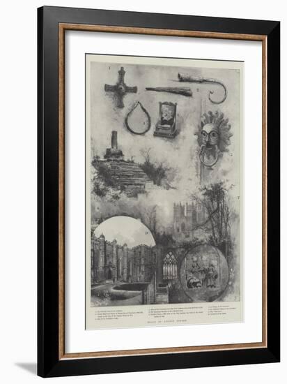 Relics of Ancient Durham-null-Framed Giclee Print