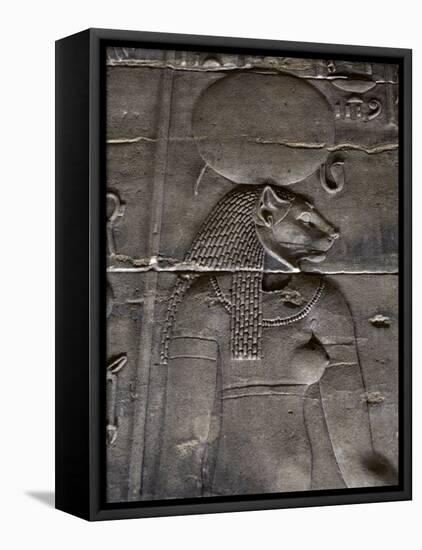 Relief Carvings Adorn the Walls of the Temple of Philae, Near Aswan, Egypt-Mcconnell Andrew-Framed Premier Image Canvas