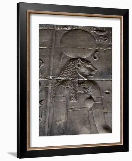 Relief Carvings Adorn the Walls of the Temple of Philae, Near Aswan, Egypt-Mcconnell Andrew-Framed Photographic Print