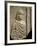 Relief Depicting Archangel Gabriel, Early Christian Period, 6th Century-null-Framed Giclee Print