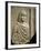 Relief Depicting Archangel Gabriel, Early Christian Period, 6th Century-null-Framed Giclee Print