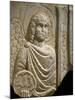 Relief Depicting Archangel Gabriel, Early Christian Period, 6th Century-null-Mounted Giclee Print