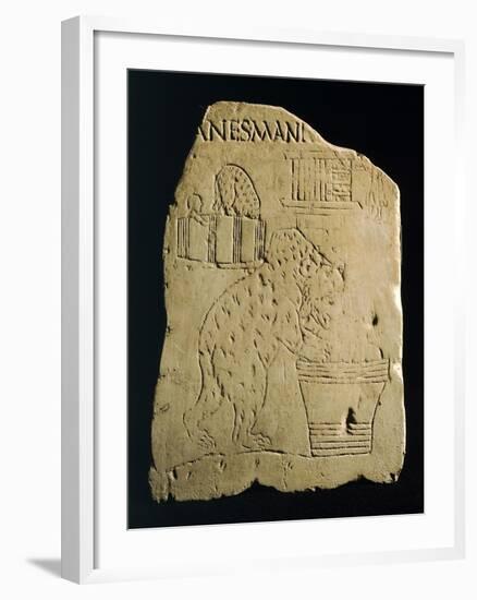 Relief Depicting Bears, Jugglers and Tumblers,-null-Framed Giclee Print
