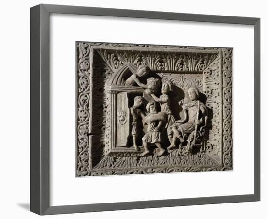 Relief Depicting Stories of Joseph-null-Framed Giclee Print