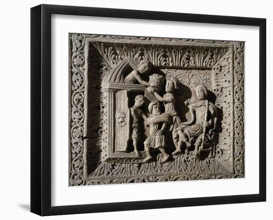 Relief Depicting Stories of Joseph-null-Framed Giclee Print
