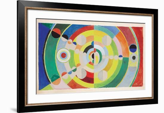 Relief-Disques, 1936-Robert Delaunay-Framed Premium Giclee Print