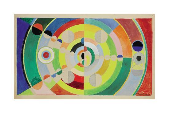Relief Disques 1936 Giclee Print Robert Delaunay Art Com