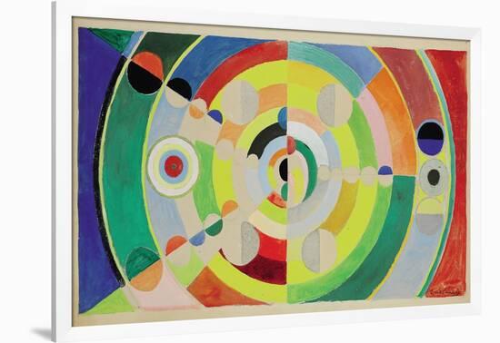 Relief-Disques, 1936-Robert Delaunay-Framed Giclee Print