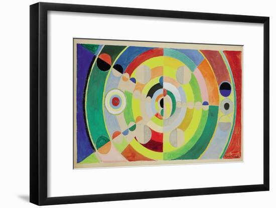 Relief-Disques, 1936-Robert Delaunay-Framed Giclee Print