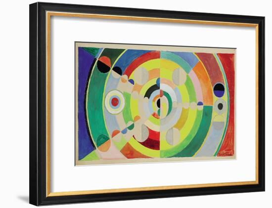 Relief-Disques, 1936-Robert Delaunay-Framed Giclee Print