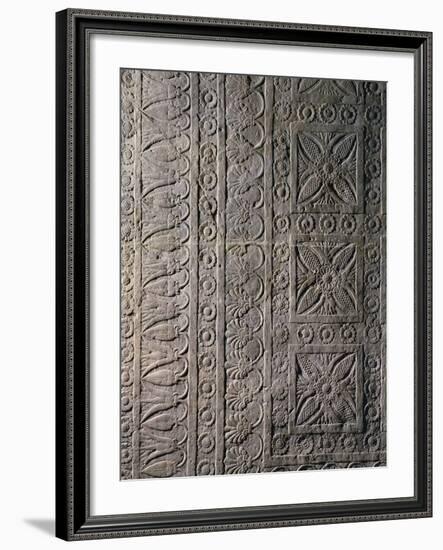 Relief from Ashurbanipal's Palace in Nineveh, Iraq-null-Framed Giclee Print