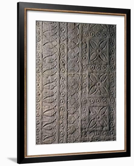 Relief from Ashurbanipal's Palace in Nineveh, Iraq-null-Framed Giclee Print