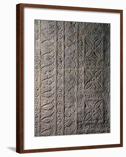 Relief from Ashurbanipal's Palace in Nineveh, Iraq-null-Framed Giclee Print