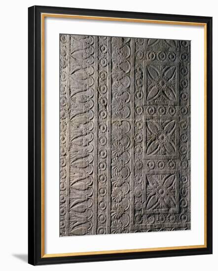 Relief from Ashurbanipal's Palace in Nineveh, Iraq-null-Framed Giclee Print