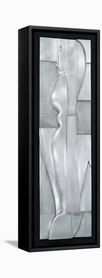 Relief H. Abstract Figure, 1919-Oskar Schlemmer-Framed Premier Image Canvas