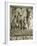 Relief of Aeneas Sacrificing to Penates, on Ara Pacis Augustae, Altar Built Between 13 and 9 B.C.-null-Framed Giclee Print