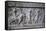 Relief of Indians, the Apadana, Persepolis, Iran-Vivienne Sharp-Framed Stretched Canvas