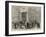 Relief of Paris, Distribution of the English Gift at the Maison Du Grand Conde, Rue De Seine-null-Framed Giclee Print