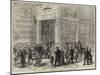 Relief of Paris, Distribution of the English Gift at the Maison Du Grand Conde, Rue De Seine-null-Mounted Giclee Print