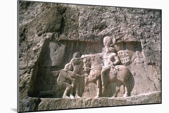 Relief of Shapur I, Naqsh-I-Rustam, Iran-Vivienne Sharp-Mounted Photographic Print