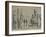 Relief of the Enthronement of Darius, Persepolis, Unesco World Heritage Site, Iran, Middle East-Desmond Harney-Framed Photographic Print