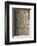 Relief on a column at the Temple of Isis, Philae, Egypt-Werner Forman-Framed Photographic Print