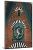 Relief over the Door of a Captain's House at the Frachtenstegelk at Keitum on the Island of Sylt-Uwe Steffens-Mounted Photographic Print