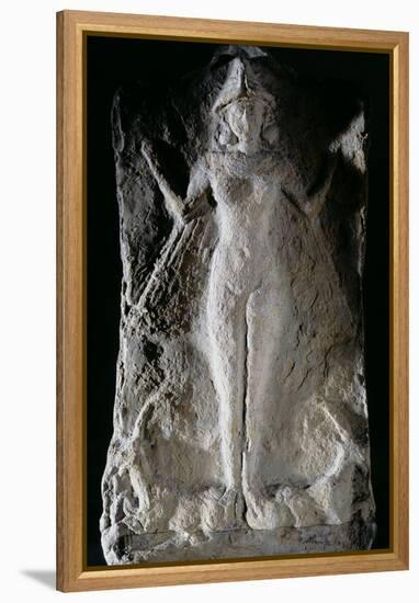 Relief thought to represent the goddess Lilith, Babylonian, 2000-1600 BC-Werner Forman-Framed Premier Image Canvas