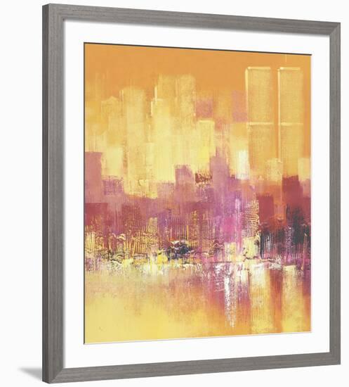 Relieves II-Claudio Lami-Framed Art Print