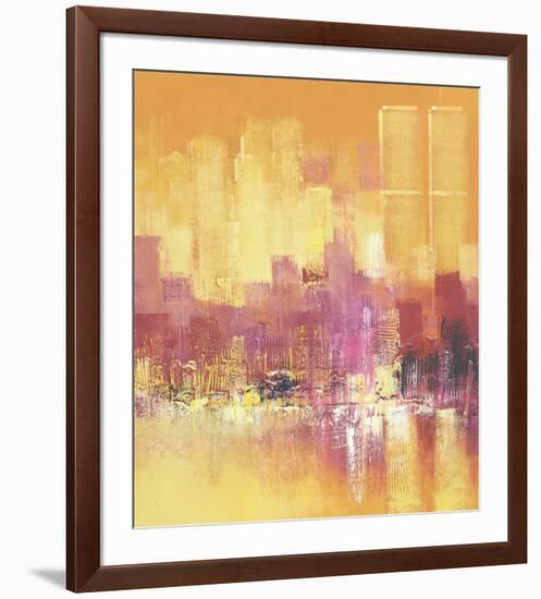 Relieves II-Claudio Lami-Framed Art Print