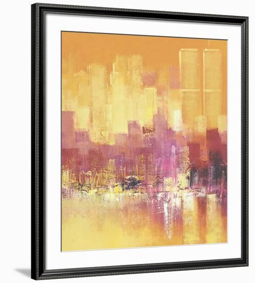 Relieves II-Claudio Lami-Framed Art Print